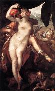 SPRANGER, Bartholomaeus Venus and Adonis f oil painting